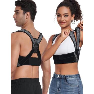 Imagem de Corretor de postura Enthra Bi-straps Back Straightener Bamboo