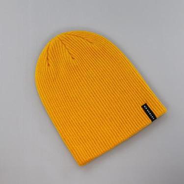 Imagem de Gorro Touca Oakley Back Bone Beanie 2.0 Novo Modelo, U, Amber yellow