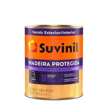 Imagem de Verniz Maritimo Fosco 0,9L Madeira Protegida - Suvinil