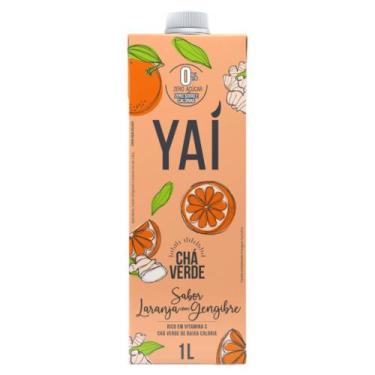 Imagem de Chá Verde Sabor Laranja e Gengibre Yaí 1l - YAI