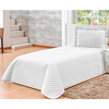 Imagem de Cobre Leito Solteiro Colcha Elegance 2 Peças Matelado - Girassol Enxov