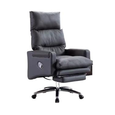 Imagem de Cadeira de escritório ergonômica cadeira de escritório reclinável cadeira de computador cadeira de sofá de encosto alto cadeira de escritório poltrona cadeira de computador (cor: B)