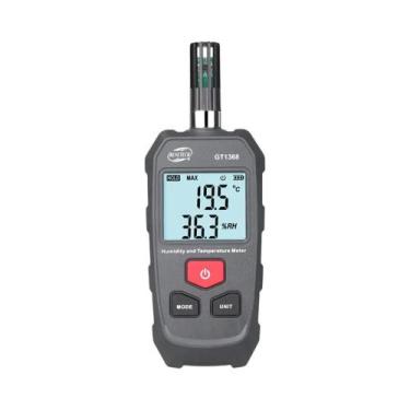 Imagem de Medidor Digital De Temperatura E Umidade Portátil Higrômetro Sensor De