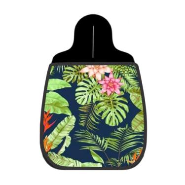 Imagem de Lixeira De Carro Organizador Lixinhocar Folhagem Tropical Costela De Adão