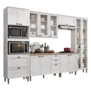 Imagem de Cozinha Modulada Classy Composição 3 Branco - Thb