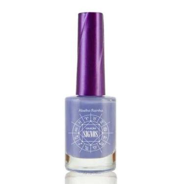 Imagem de Esmalte Coleção Signos Aquário Unha Cor Azul Abelha Rainha