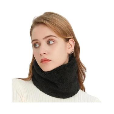Imagem de Cachecol Unissex Para Esportes De Inverno, Aquecedor De Pescoço Macio 
