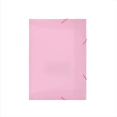 Imagem de Pasta com elástico Dello ofício serena rosa pastel
