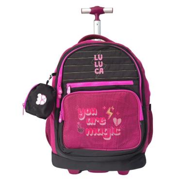 Imagem de Mochila de Rodinhas em Nylon OFICIAL LULUCA LU2460-Unissex