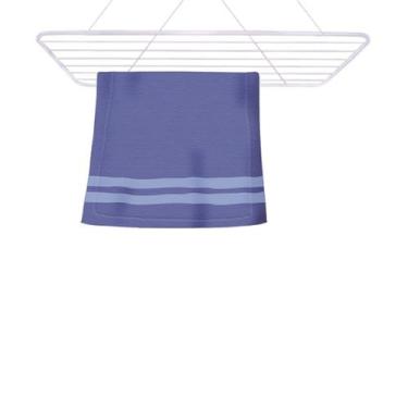 Imagem de Varal De Teto Renovar 90x48cm Aço Pintado Branco - Hammer