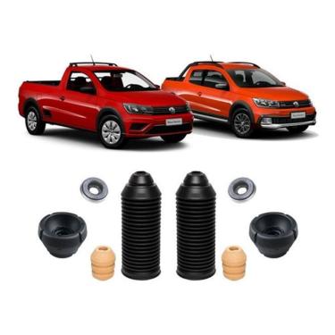 Imagem de Kit Coxim Rolamento Batente Dianteiro Saveiro 2015 2016 2017