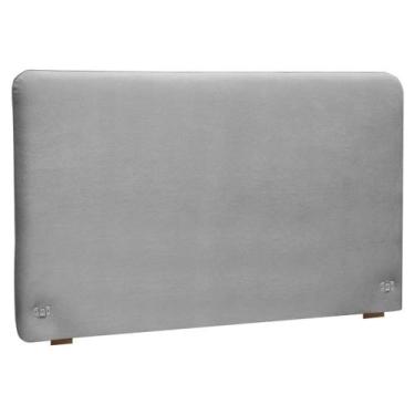 Imagem de Cabeceira Orgânica Moscou 207cm para Cama Box King Bouclê - SOFA STORE