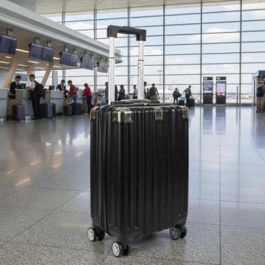 Imagem de Mala de Viagem em Fibra Premium 18 Preto Domni