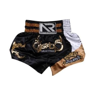 Imagem de Shorts De Muay Thai Em Poliéster Satin Para Homens, Mulheres E Criança