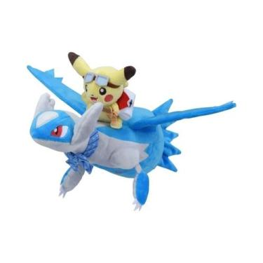 Imagem de Brinquedo De Pelúcia Pokémon Para Crianças, Boneco Pikachu, Eevee, Cha