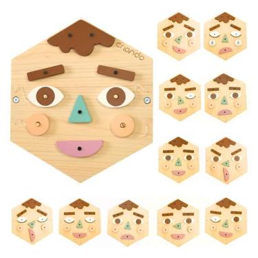 Imagem de Painel Sensorial Colmeia Sentimentos Brinquedos Educativos Infantil In