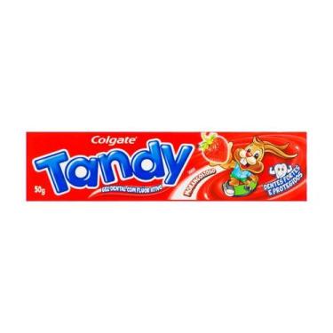 Imagem de Gel Dental Infantil Tandy Morangostoso 50g - Colgate, 1 Unidade, 50g