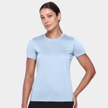 Imagem de Camiseta Mizuno Energy 2.0 Feminina, Azul claro, M