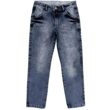 Imagem de Calça Juvenil Look Jeans Skinny Jeans - 8 - UNICA-Masculino