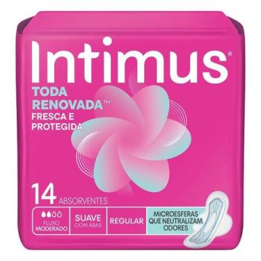 Imagem de Absorvente Intimus Antibacteriano Ultrafino 14 Unidades