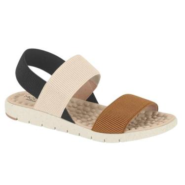Imagem de Sandalia Ortopedica Modare Elastico Massageadora 7162206 Cor:Camel cre