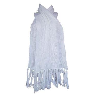 Imagem de Cachecol Katlen Tricot Modelo Fang, 70% Poliéster / 30% Acrílico, Bran