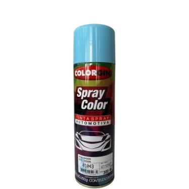 Imagem de Tinta automotiva spray colorgin cor azul caicara 300 ml