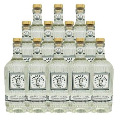 Imagem de Gin Single Fin Premium Garrafa 700ml 12 Unidades