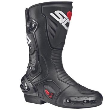Imagem de Bota Sidi Vertigo Speed Pista Esportiva Racing Moto Preto, Preto, 43