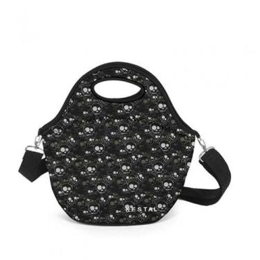Imagem de Lancheira Térmica Anatômica de Neoprene KSN054 Kestal, Caveira