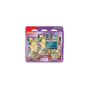 Imagem de Triple Pack Pokémon Mega Evolução Heróis Excelsos Charmander e Gastly 