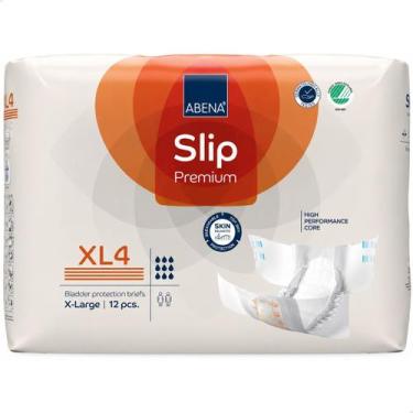 Imagem de Fralda Geriátrica Abena Slip Premium Xl4 12 Unidades