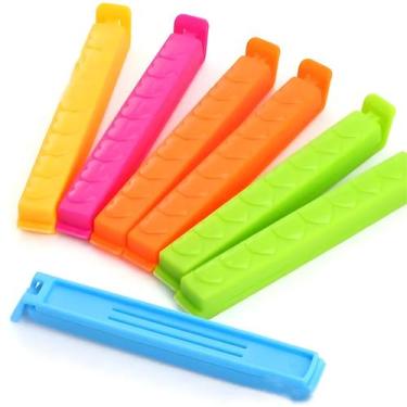 Imagem de Kit 5 prendedor de embalagens clips comida saco prendedor - Facilite