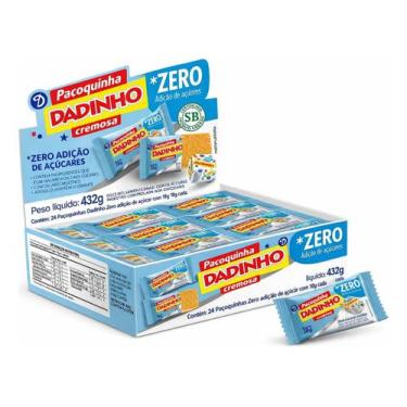 Imagem de Paçoca Dadinho Diet Zero C/24 Und 18g