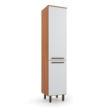 Imagem de Paneleiro 2 Portas 216cm x 47cm x 46,5cm Evolution Plus Branco/Freijó/