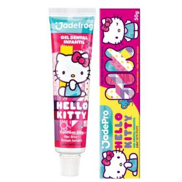 Imagem de Pasta de Dente para Crianças sabor tutti-frutti Hello Kitty - JADEPRO