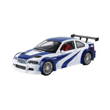 Imagem de Modelo De Carro Em Escala 1:24 BMW M3 GTR E46, Modelo De Metal Para Ex