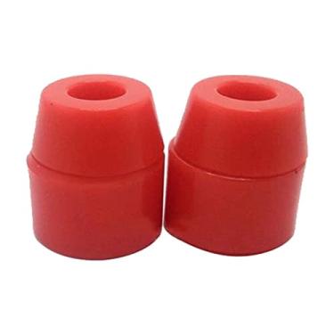 Imagem de 2 Conjuntos de Buchas de para Skateboarding Almofada de Amortecimento, 95A / 100A / 85A Buchas Superiores E Buchas Inferiores para Skates, Vermelho 95A