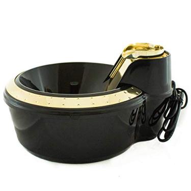 Imagem de Petlon Fonte Bebedouro Cães Gatos Filtro 2L Premium Água Elétrico Preto/Ouro 220V