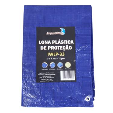 Imagem de Lona Plastica p/ Cobertura 70GSM 3m X 3m IWLP33