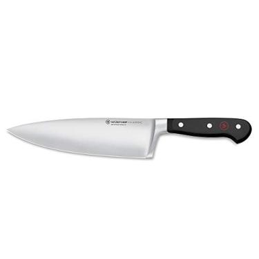 Imagem de WÜSTHOF Faca de chef extra larga clássica de 20,32 cm, preta