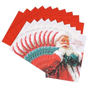 Imagem de Hallmark Pacote de cartões de Natal, St. Nick (10 cartões com envelopes)
