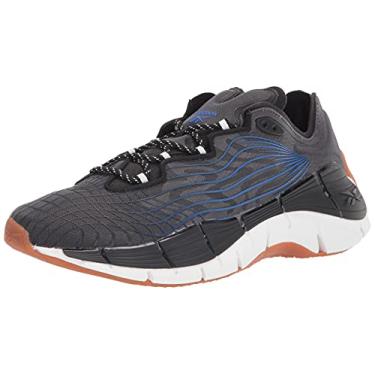 Imagem de Reebok Tênis Zig Kinetica II, Preto/Azul quadra/Branco, 14.5 Women/13 Men