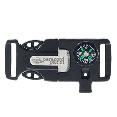 Imagem de Fivelas utilitárias de sobrevivência de emergência de liberação lateral de plástico PARACORD PLANET – Escolha entre 1,27 cm, 5/8" ou 1,95 cm – opções de cores – Pacote com