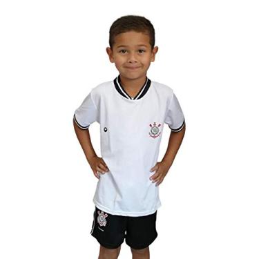 Imagem de Camiseta Bebê Corinthians Branca - Torcida Baby