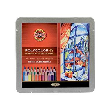 Imagem de KOH-I-NOOR Lápis de cor Polycolor Artist's (conjunto de 48)