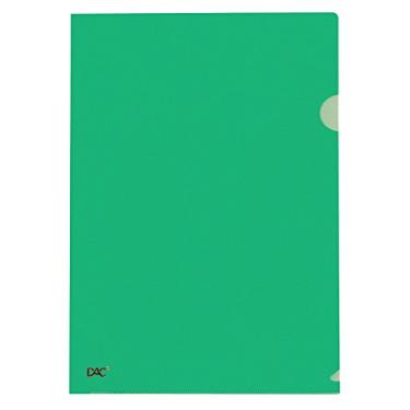 Imagem de Pasta Em L Dac A4 100 Unidades (Verde)
