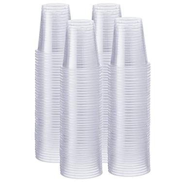 Imagem de Comfy Package [500 unidades] Copos de plástico descartáveis transparentes de 140 g - Copos para bebidas de festa fria
