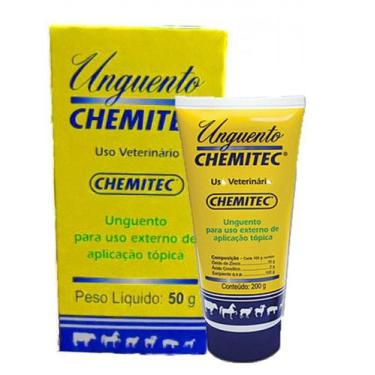 Imagem de Creme Cicatrizante E Repelente Unguento Chemitec 50G