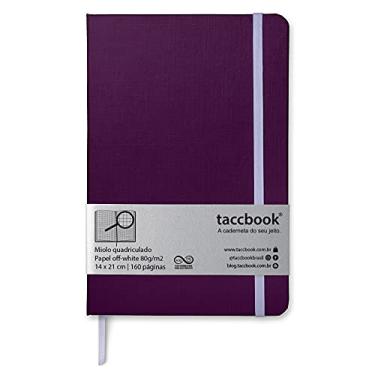 Imagem de Caderno Quadriculado taccbook® Púrpura 14x21 Ríg.